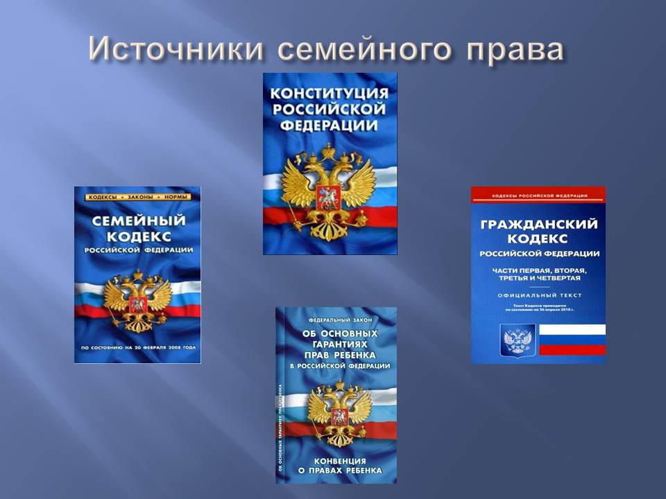 Правовые основы брака и любви